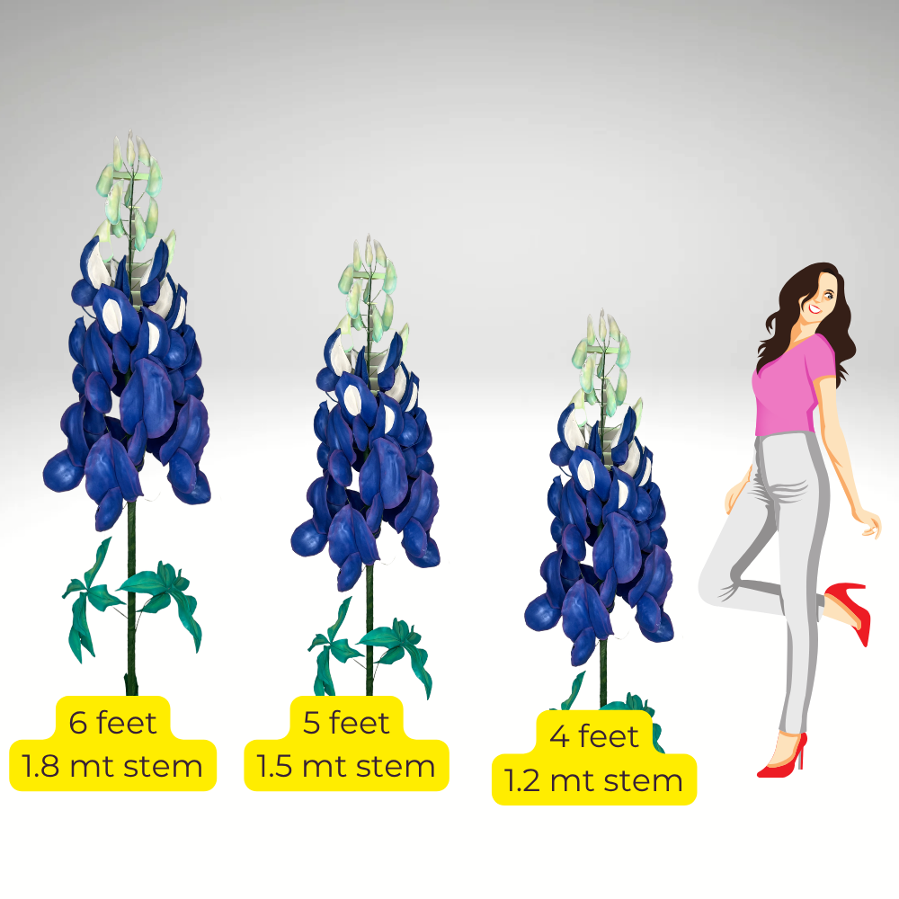 Bluebonnet Flowers –DIY Foam Flowers - Image 4