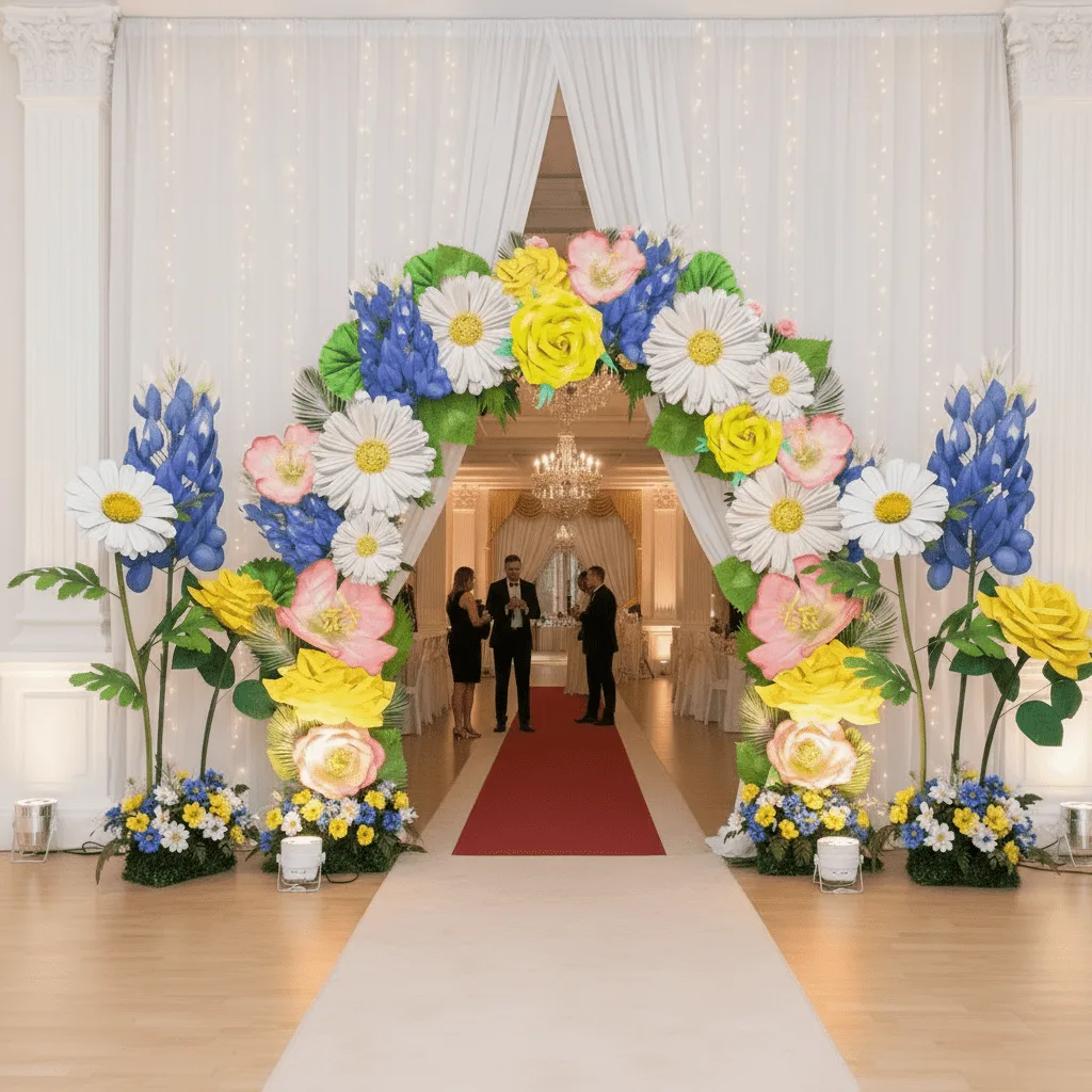 Giant Bluebonnet: Crafting the Texas State Flower in Foam
