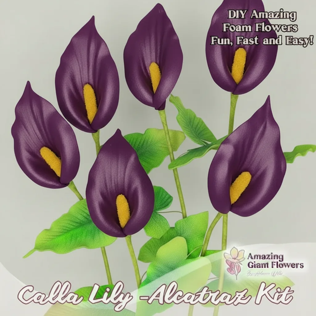 Make 6 Real-Touch Calla Lilies From One Kit
