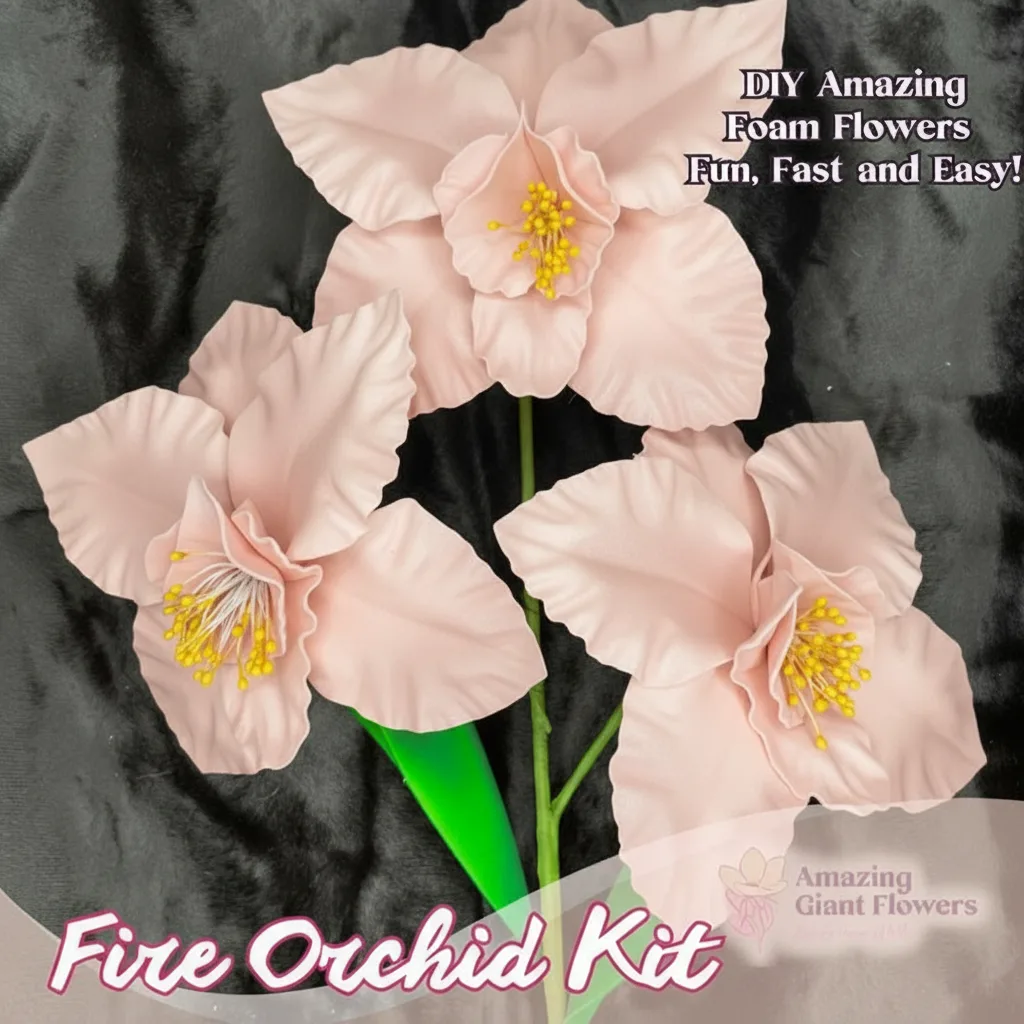 Life-Size Foam Flowers 101: A Beginner's First Kit