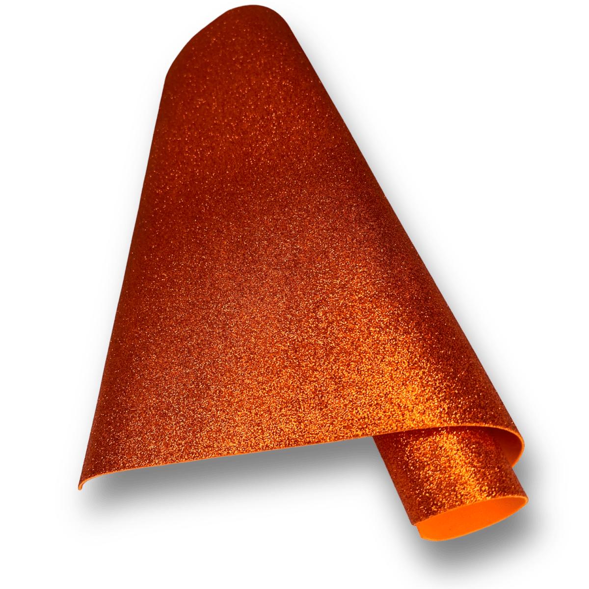 Stack of 22-color glitter EVA foam sheets 17x22 inches showing sparkle surface for decorative flower crafting