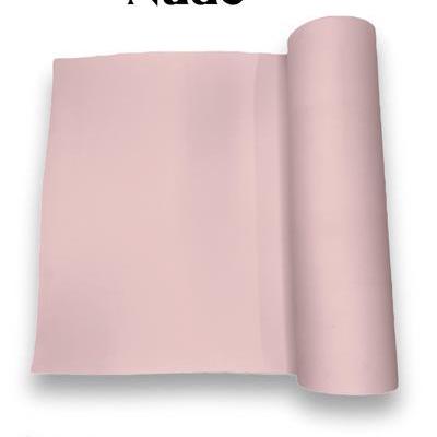 Rolled pink foam craft sheet showing 3mm thickness and smooth surface for giant flower petal cutting
