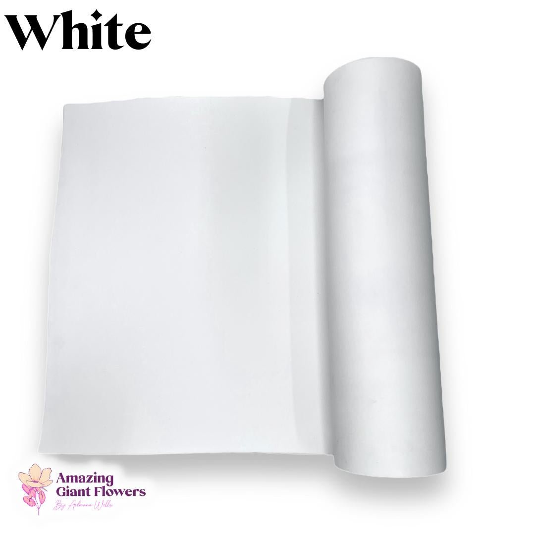 Dark colored EVA foam cosplay roll showing flexibility and 3mm cross-section thickness