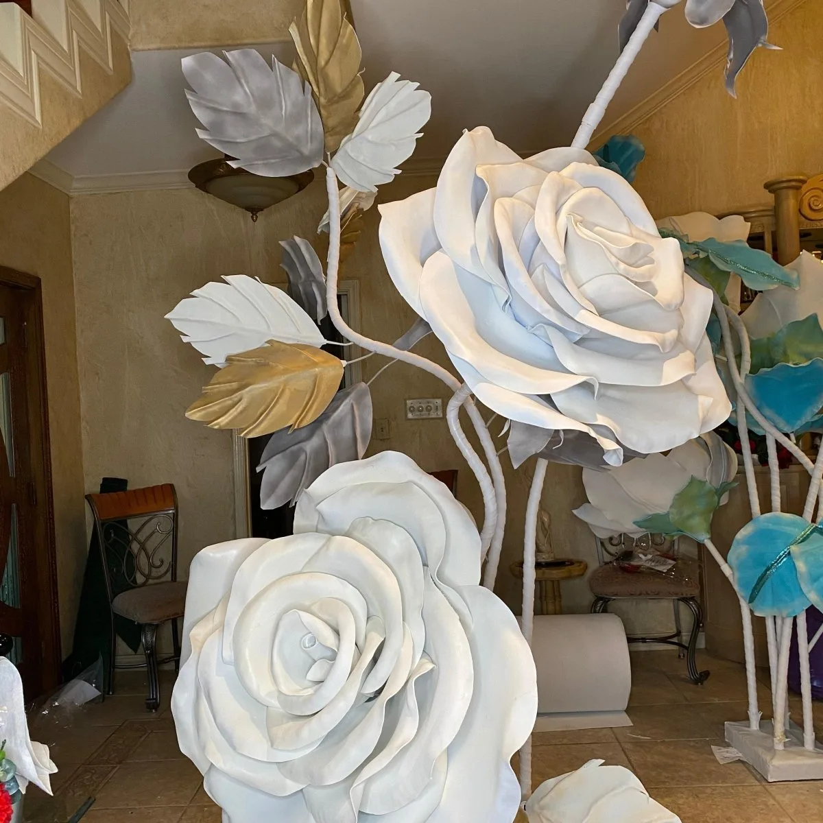Corporate Event Decor: Giant Flowers for Professional Impressions