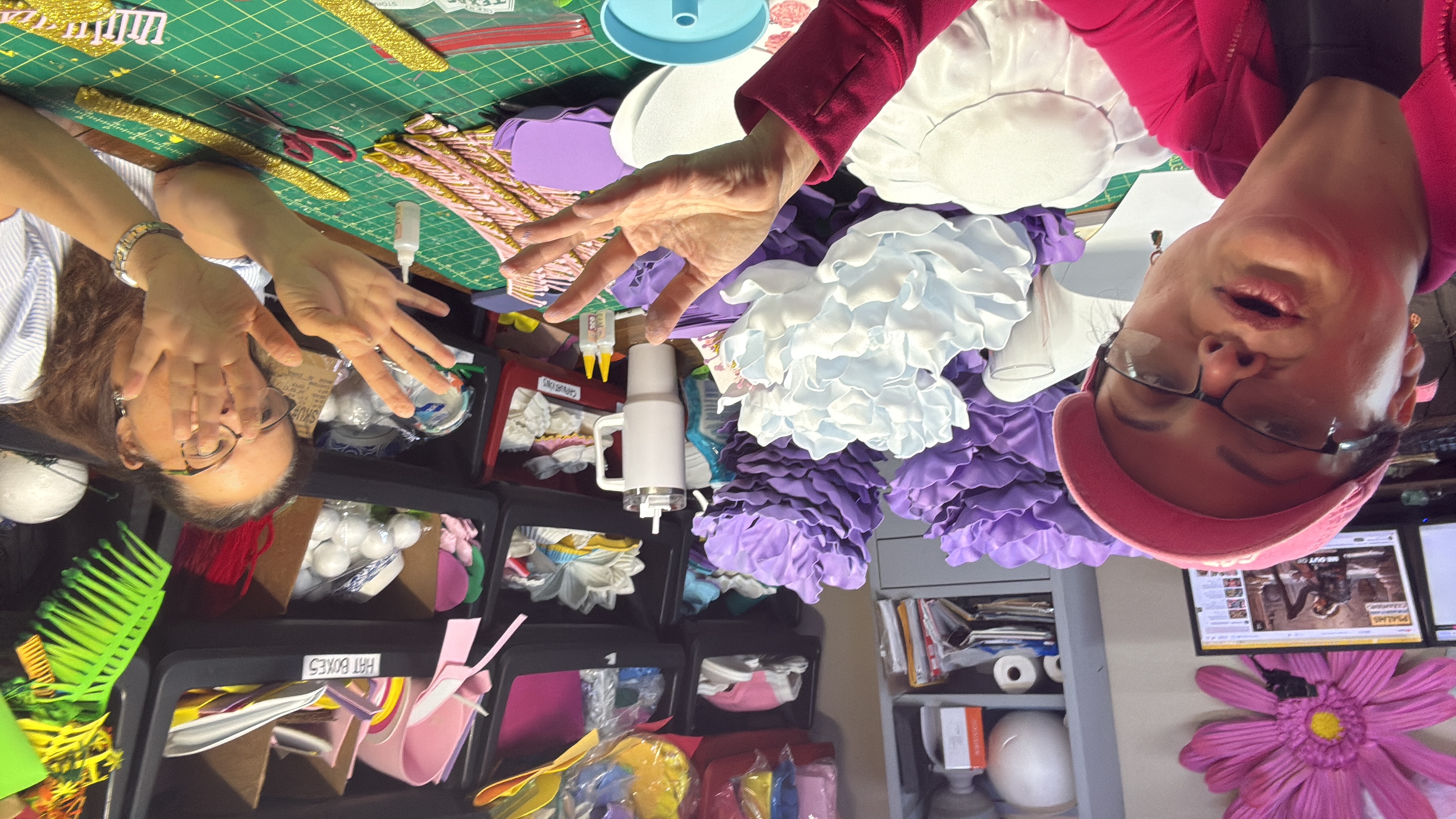 Adriana crafting