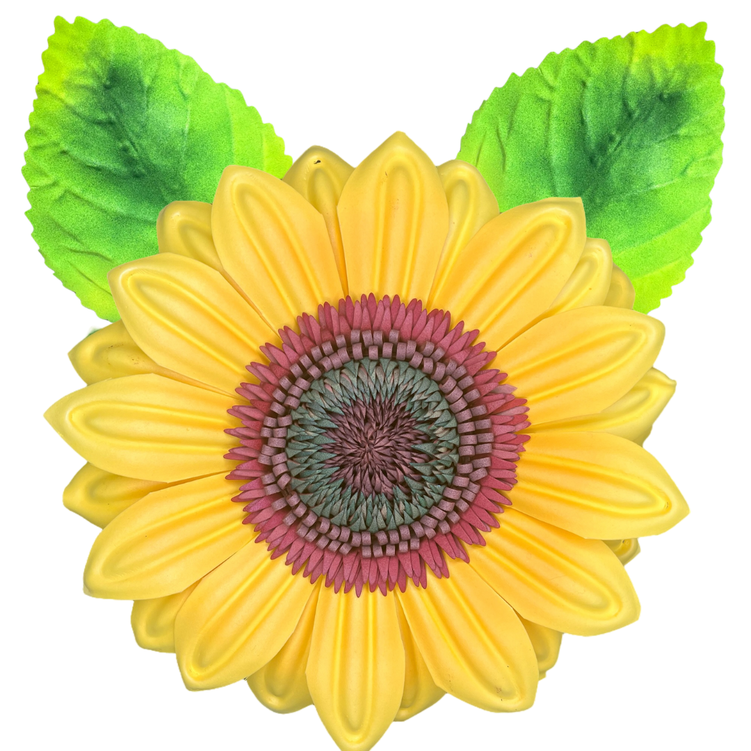 Yellow Sunflower Wall Statement Kit - Bloom & Shape