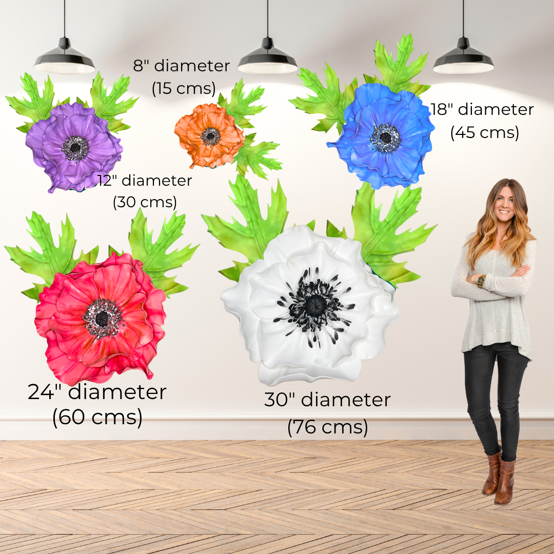DIY Anemone Wall Statement Kit - Bloom & Shape - Image 2
