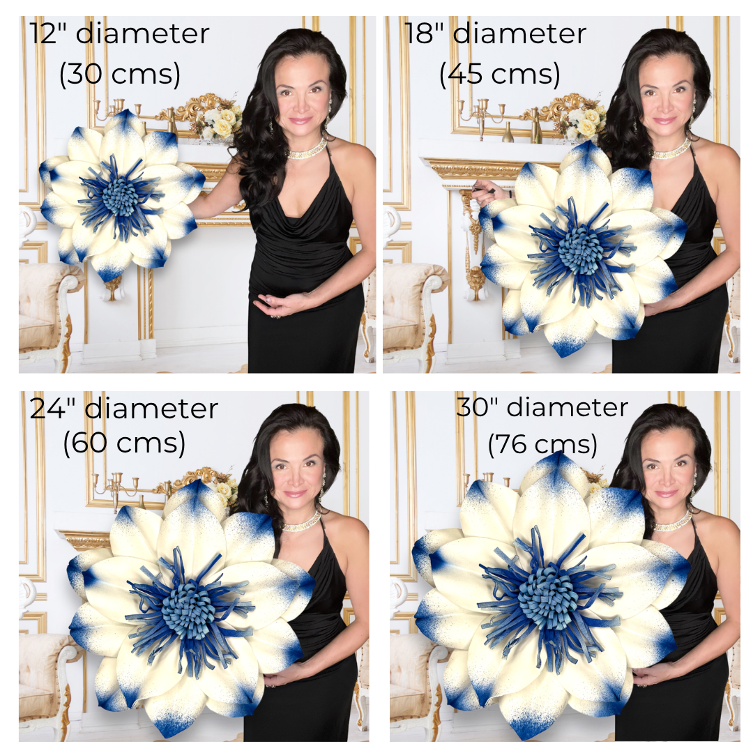 Dahlia Wall Statement Kit - Bloom & Shape - Image 2