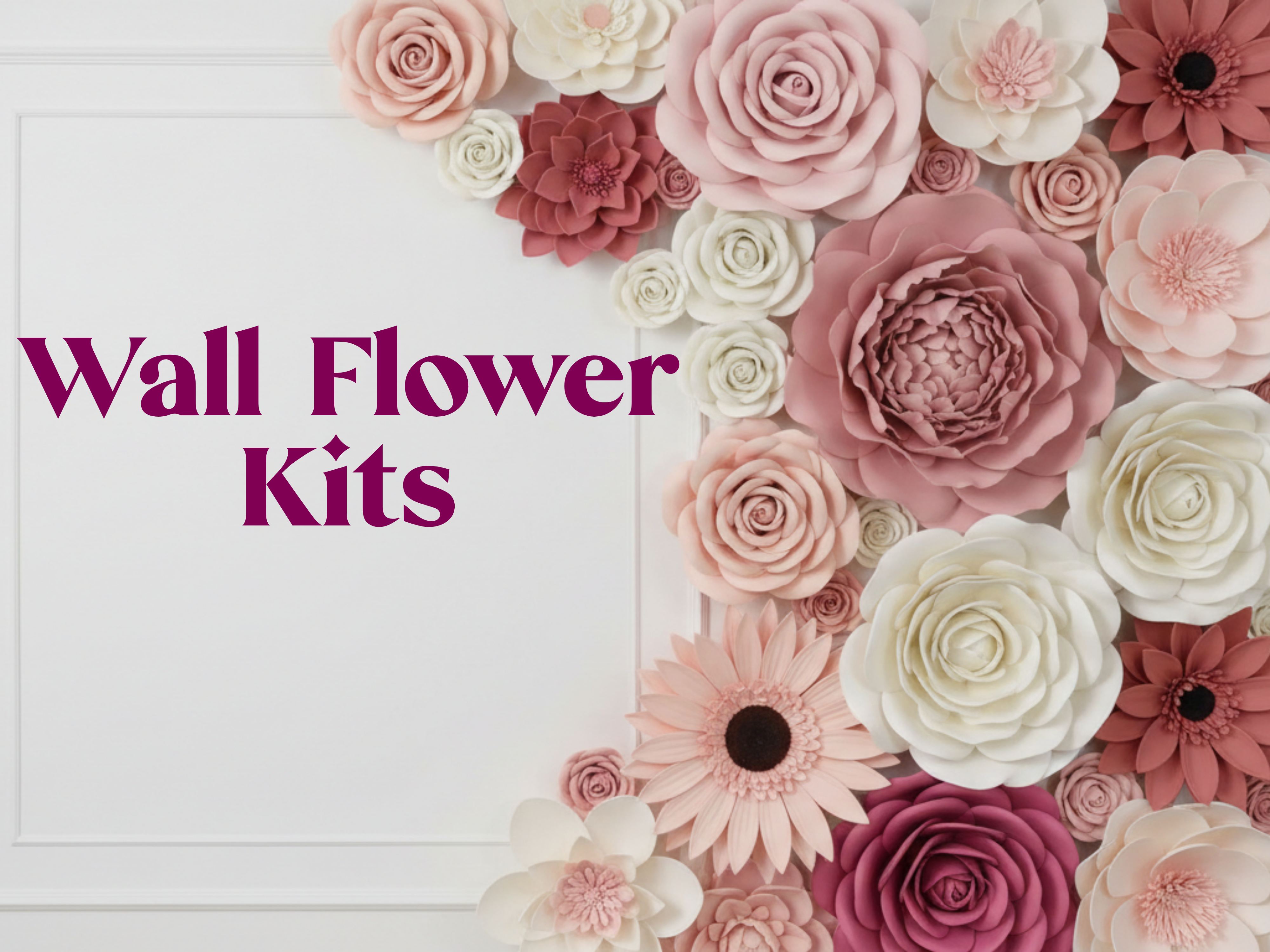 Wall flower kits category image