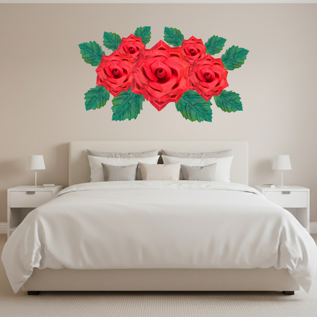 Nursery Wall Flower Garden – Giant Foam Flower Set for Baby Room, Shower Backdrop & Playroom - Image 2