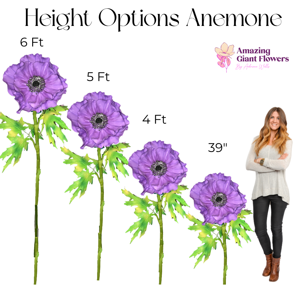 Giant Anemone DIY Kit — Freestanding Dramatic Bloom - Image 5