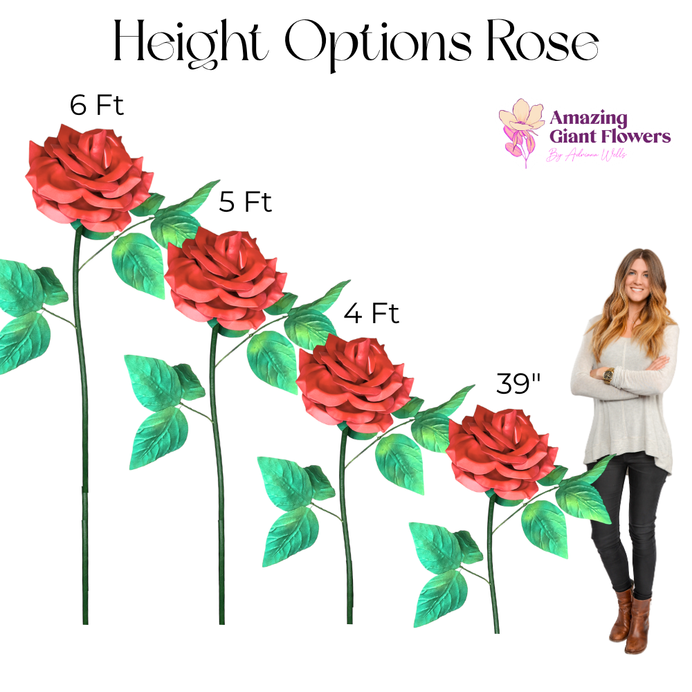 Craft Foam Kit Giant Rose – Pre-Cut Easy Assembly - Image 6