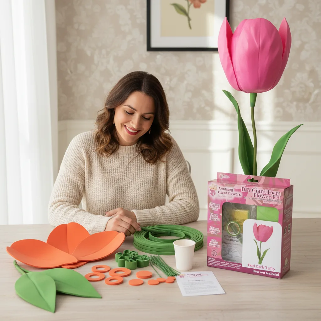 Dutch Tulip Freestanding Flower Kit — DIY Giant Elegant Bloom