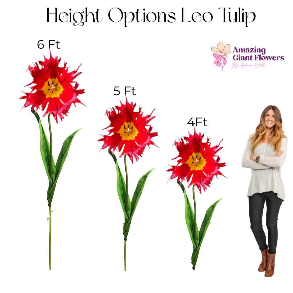 Summer Party Decor - Leo Tulip DIY Kit - Pre-Cut & Easy - Image 5