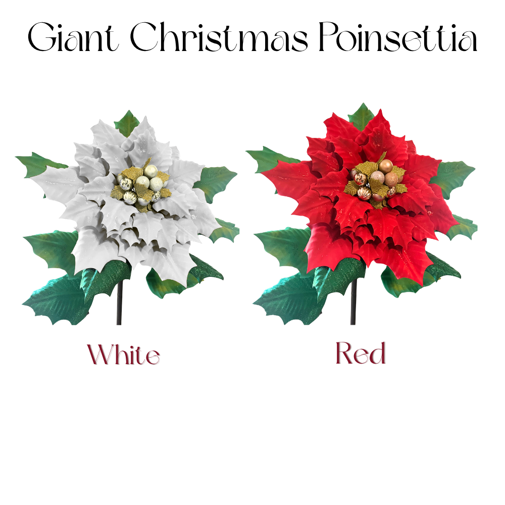Holiday Flower Decor Poinsettia Kit – Pre-Cut Easy - Image 6