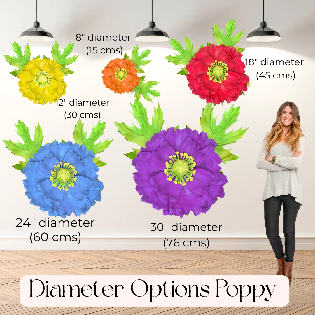 Sweet 16 Statement Flowers: Photo-Wall-Free Backdrops