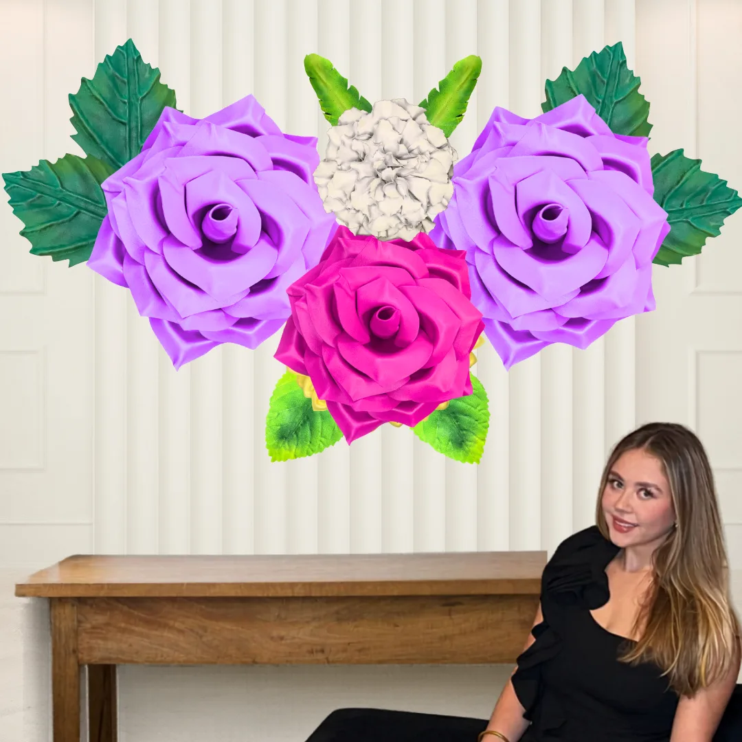 Foam Flower Kits for Assisted-Living & Group Activities