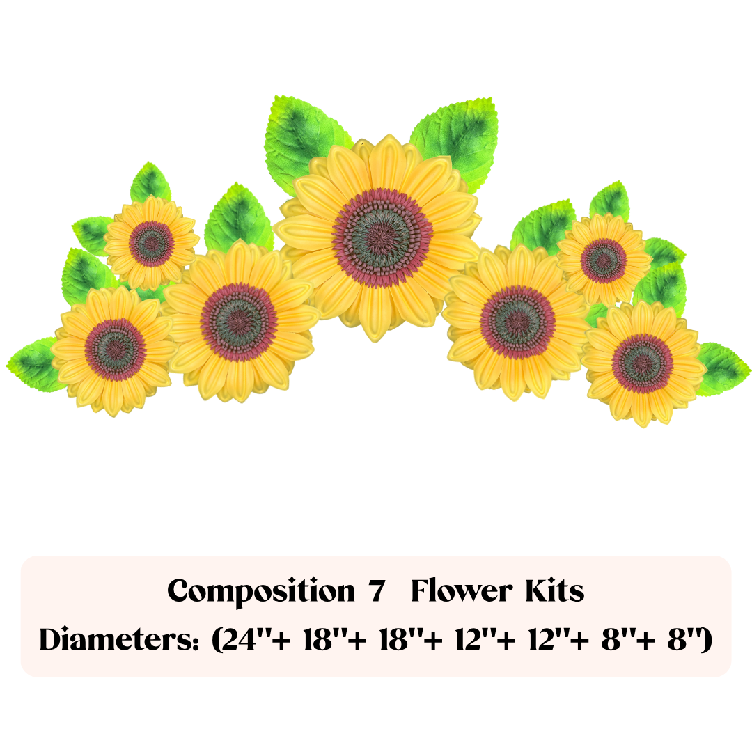 Grand wall flower arrangement