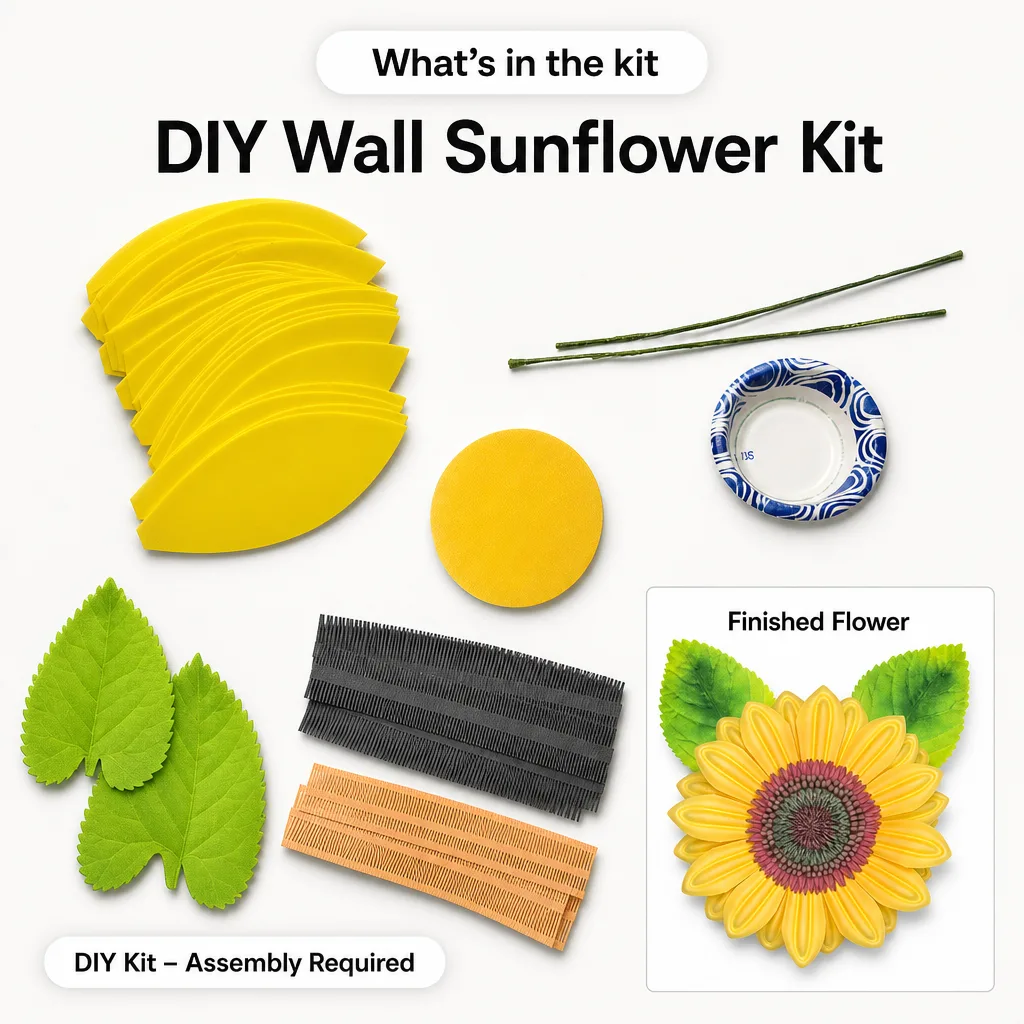 Wall Sunflower Kit - Image 2