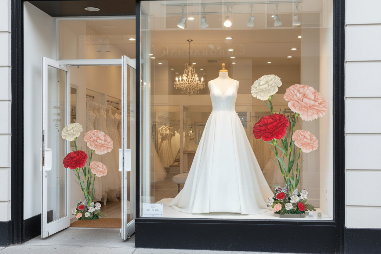DIY Wedding Aisle Decorations: Giant Flowers That Frame Your Walk