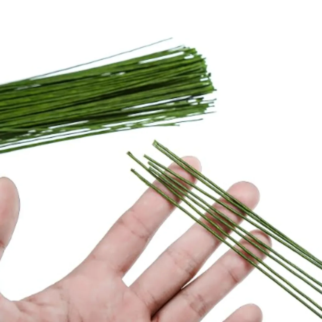 22 Gauge Floral Wire- 100 pack-Paper Wrapped