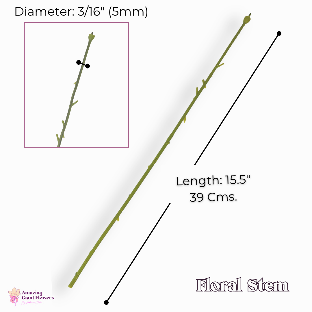 15" Floral Stem-5mm thick 10 pack - Image 2
