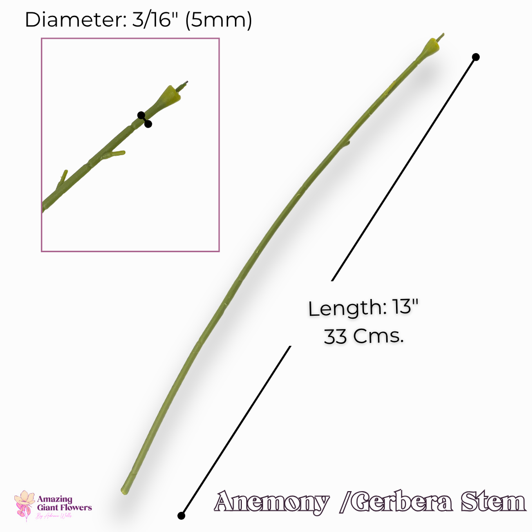 13" Floral Stem- 5mm thick (10 pack) - Image 2