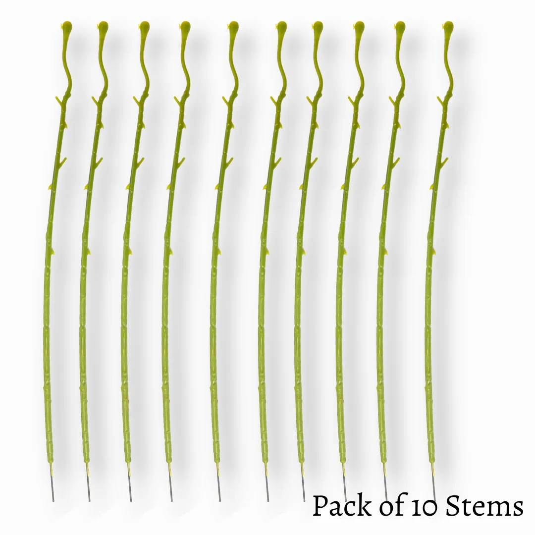 19" Rose Stem for crafting Flowers 8mm thick