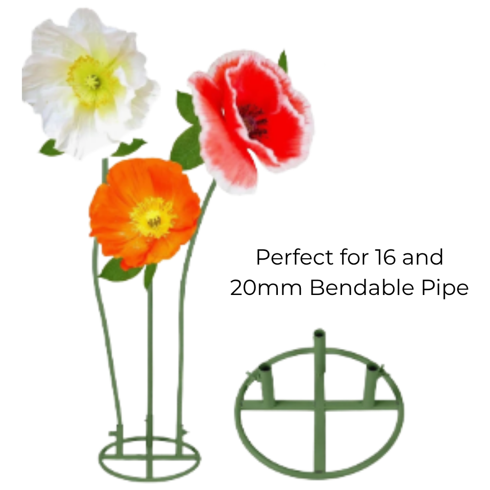 Metal Base for 3 flowers 30" diameter - Image 2