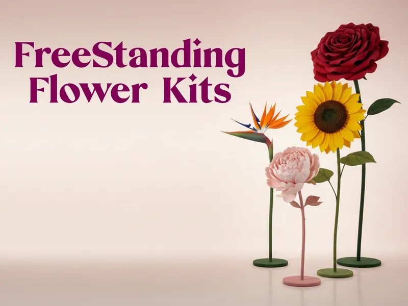 Freestanding flower kits category image