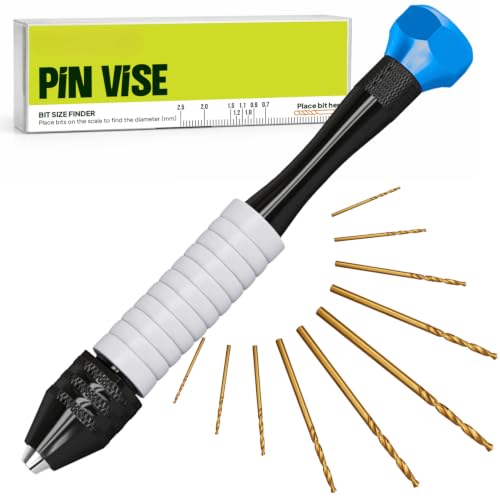 Pin Vise Hole Drill + Bits — Clean Stem Holes, No Power Tool - Image 2